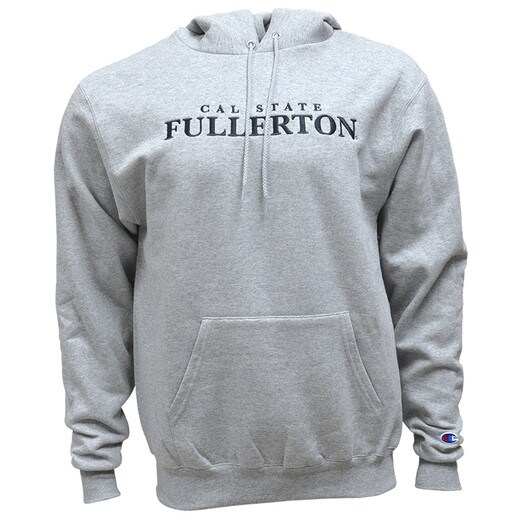 Champion Cal State Fullerton It's Great to be the King Hoodie - Grey Heather